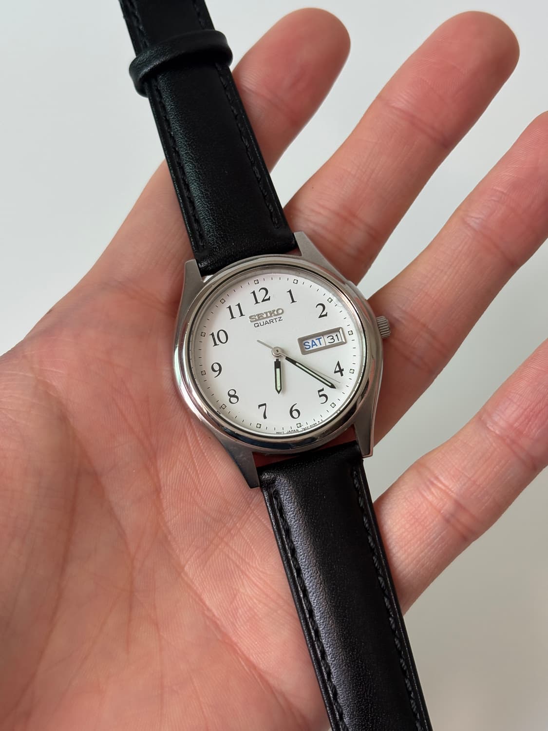 1990s Arabic Index Silver Quartz 상품이미지2