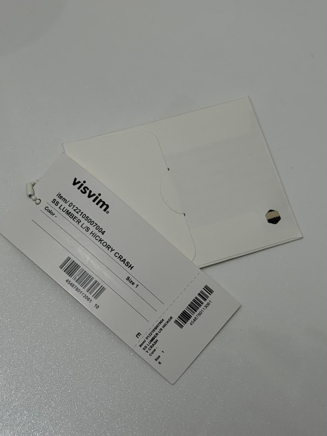 22SS 비즈빔 럼버 히코리 크래쉬 1사이즈 상품이미지4