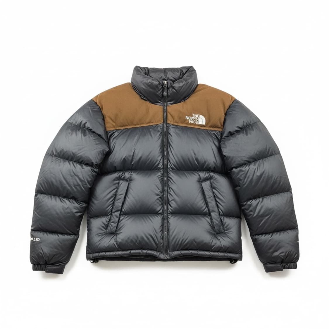 노스페이스 스웨이드 눕시 한정판알파 자켓 90 브라운/블랙 상품이미지1