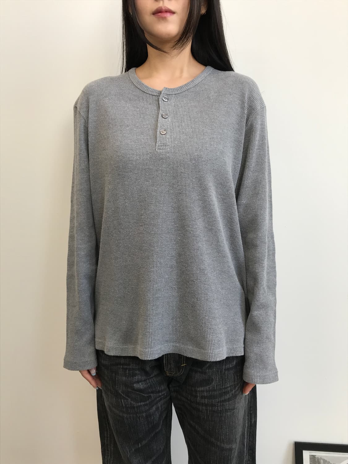 Ciaopanic Henley Long Sleeve Tee 상품이미지2
