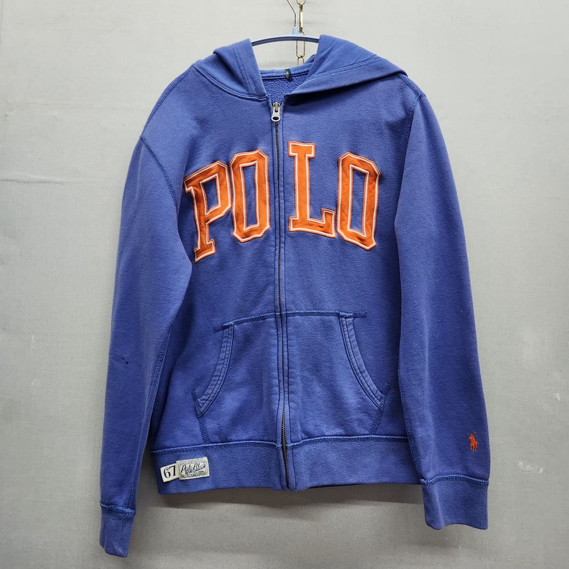 폴로랄프로렌 빅로고 자수 후드집업 M 상품이미지1