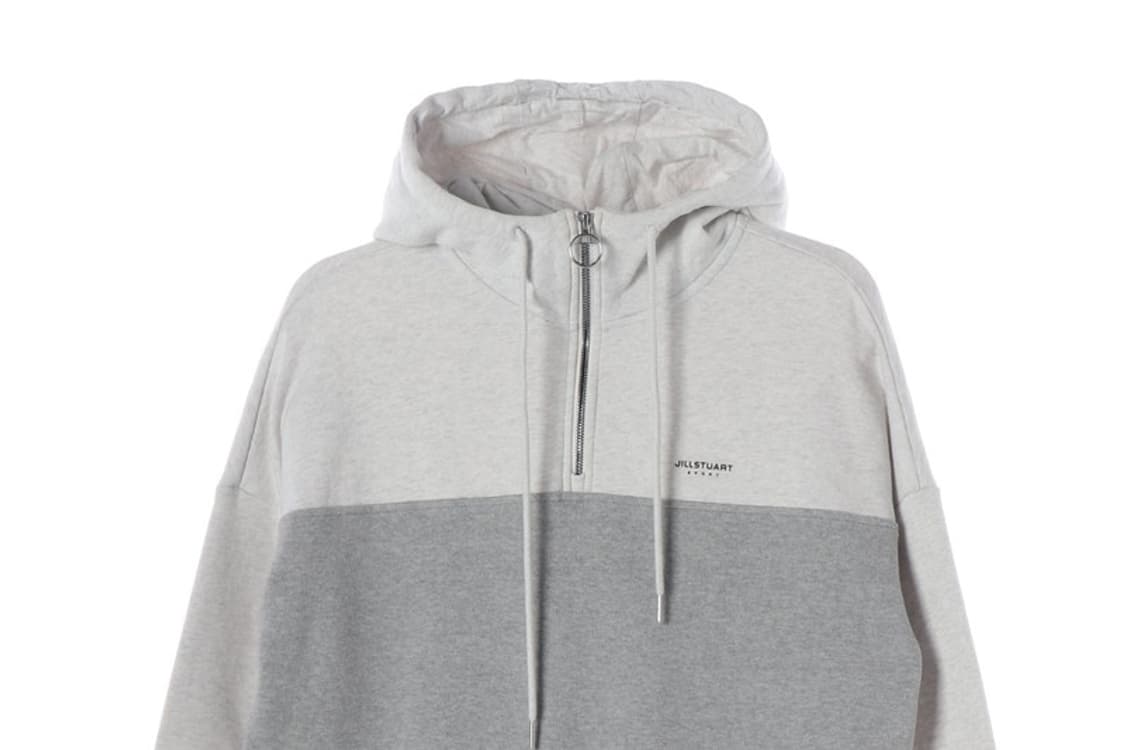 질스튜어트 스포츠 배색 하프집업 후드 원피스 95 상품이미지3