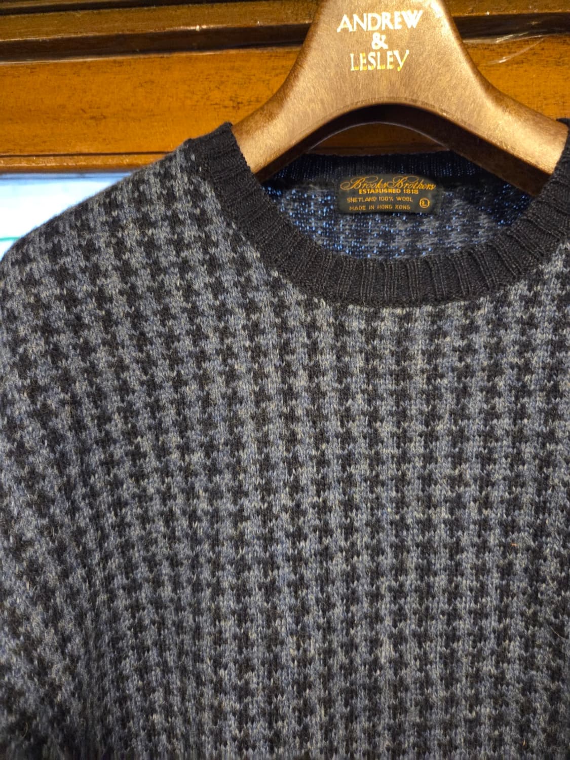 브룩스 브라더스 셔틀랜드울 니트 상품이미지3