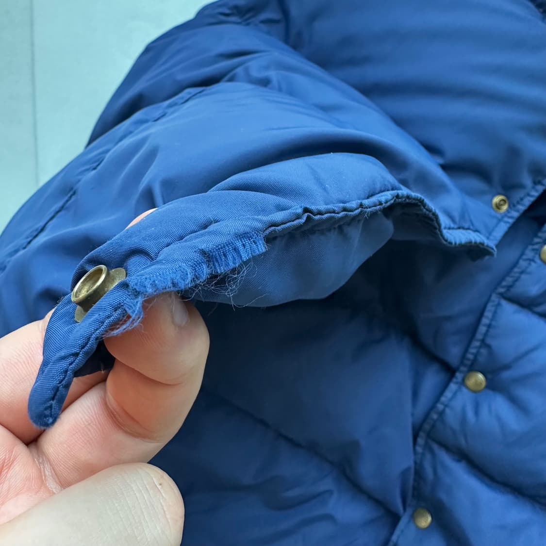 80’s llbean 다운 베스트 usa made 상품이미지5