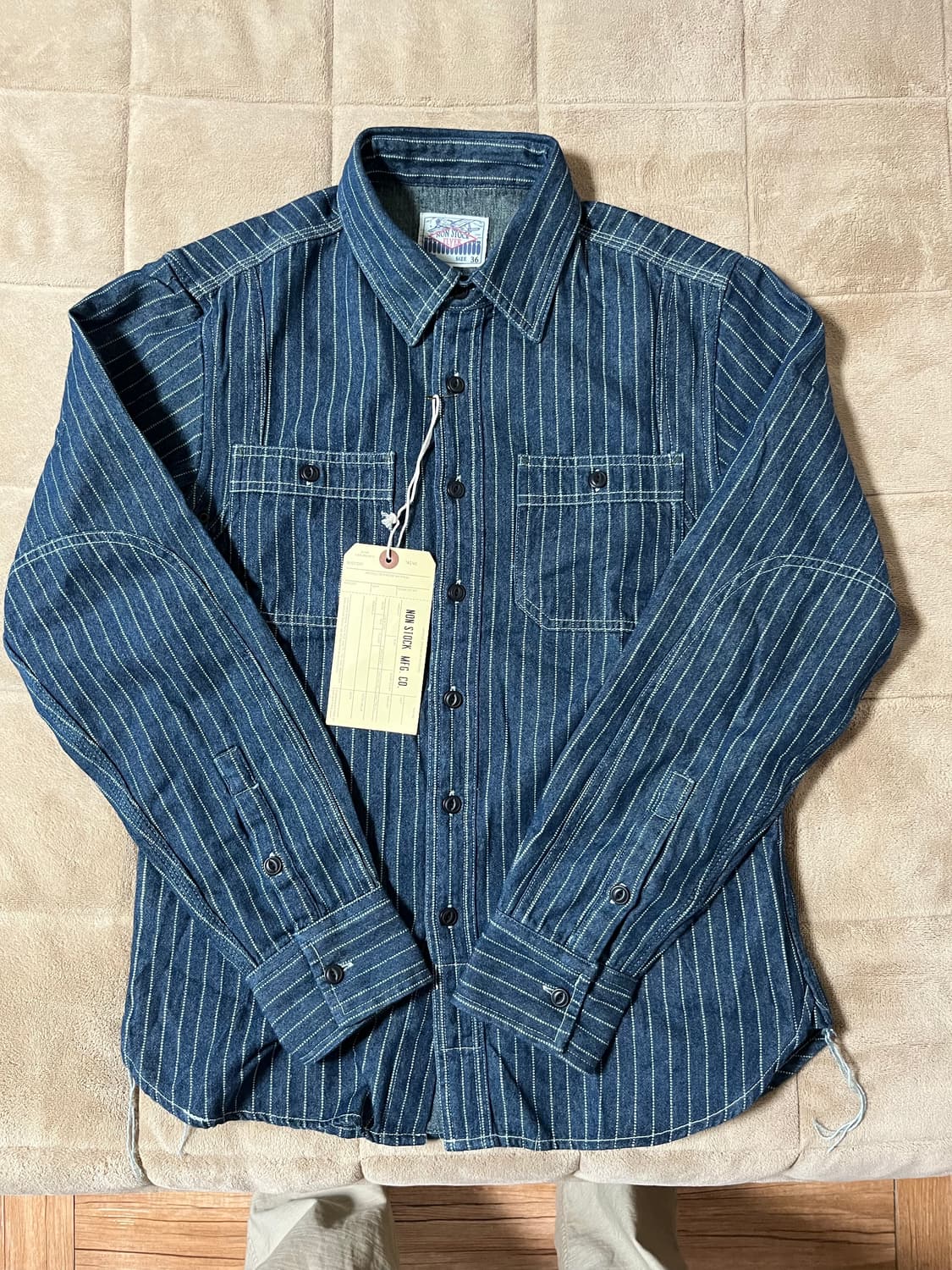 브론슨 와바시 데님셔츠 상품이미지4