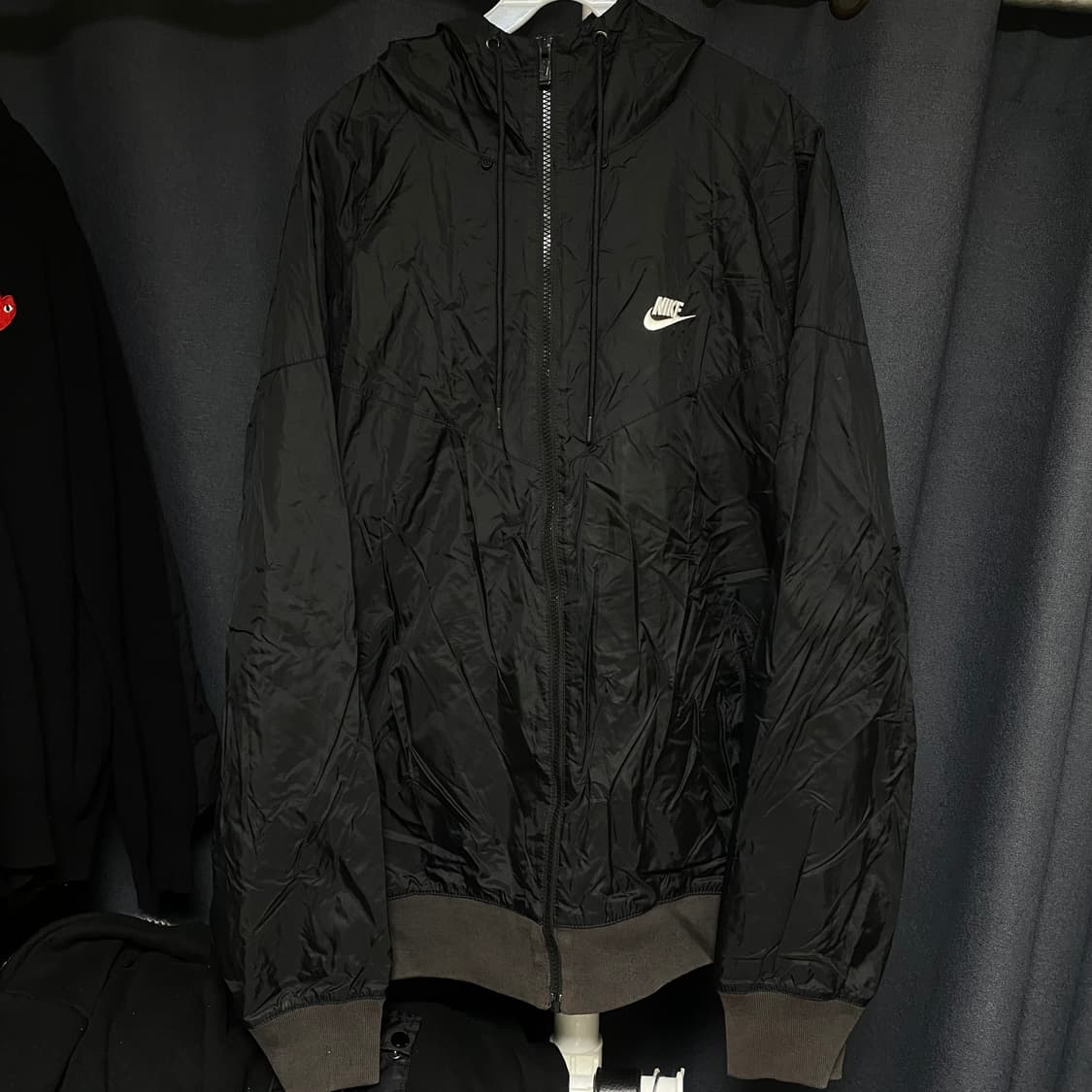 나이키 윈드러너 바람막이 블랙 XL 상품이미지1