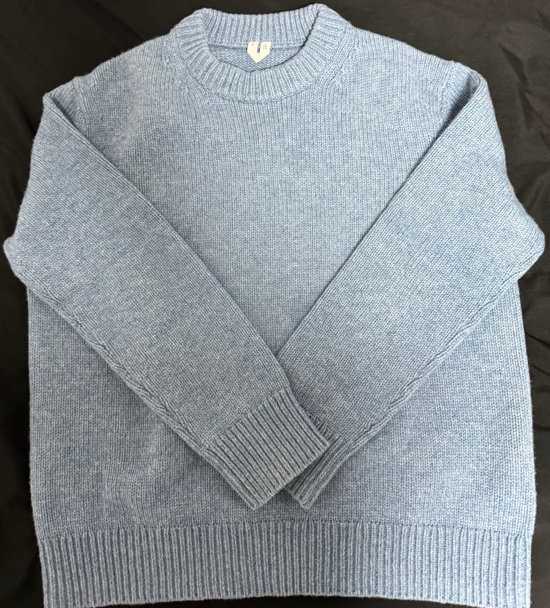 아르켓 헤비 울 니트 스웨터 라이트 블루(S) 상품이미지1