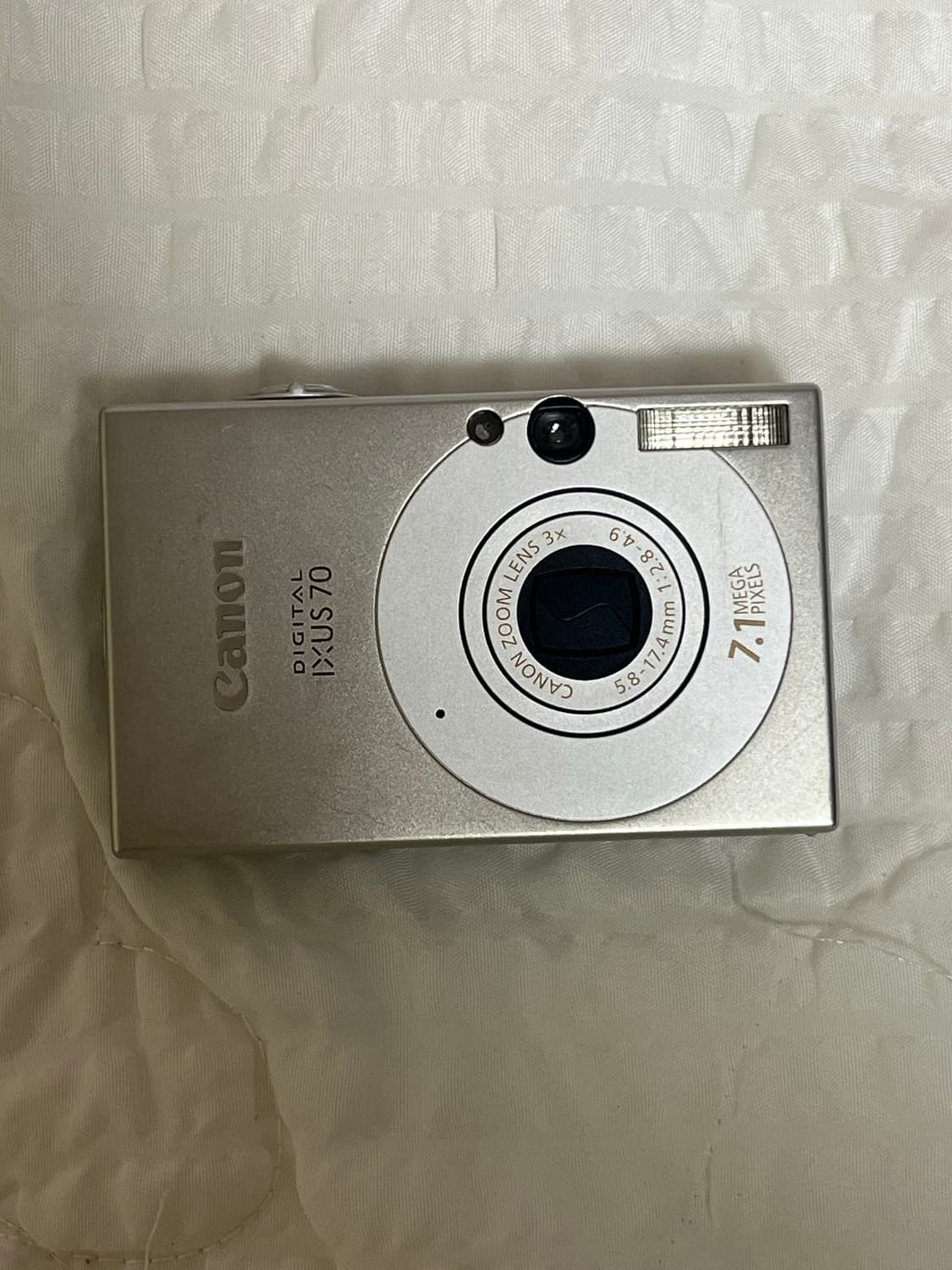 (강민경 은채 디카🤍) 캐논 IXUS 70 실버 디지털 카메라 작례o 상품이미지2