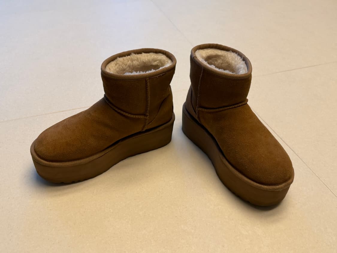 어그 플랫폼 미니 38(240) 체스트넛  상품이미지2