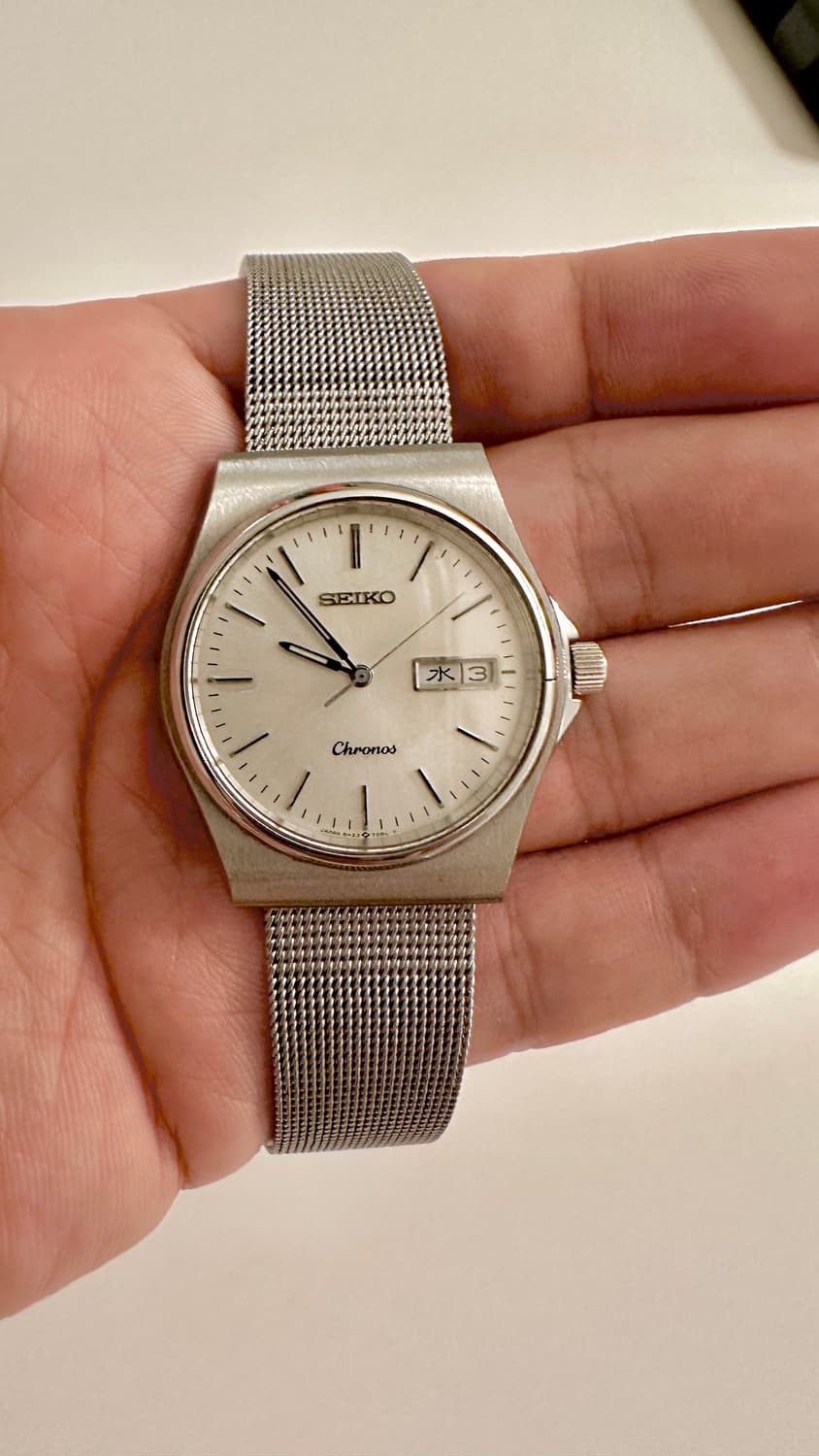80s seiko chronos quatz day-date 상품이미지2