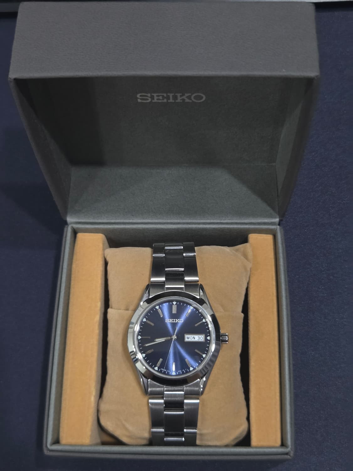 [미사용]SEIKO 세이코 90-00 빈티지 시계 청판 데이데이트 상품이미지1