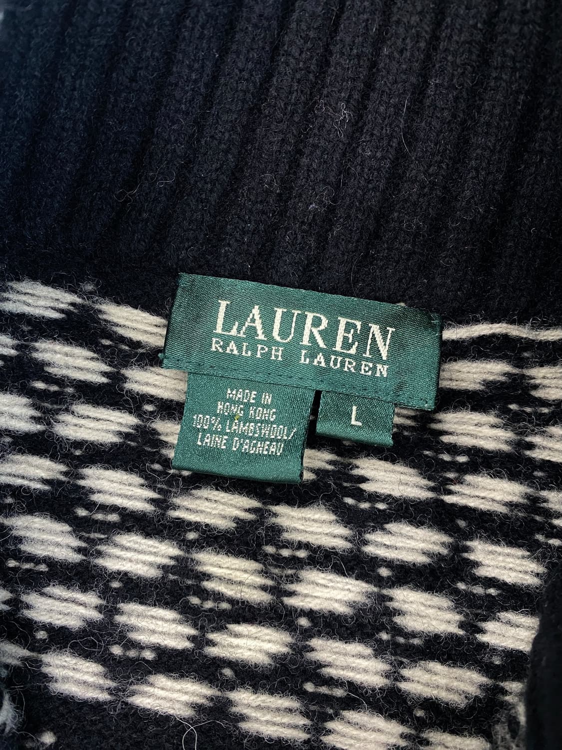 로렌 랄프로렌 램스울 집업 스웨터  상품이미지7