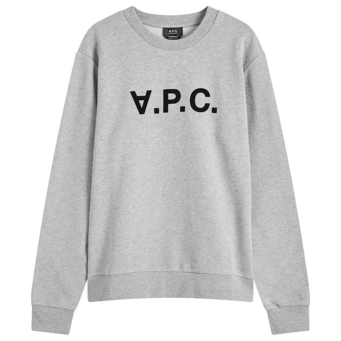 아페쎄 APC 맨투맨 긴팔 티셔츠 그레이 상품이미지1