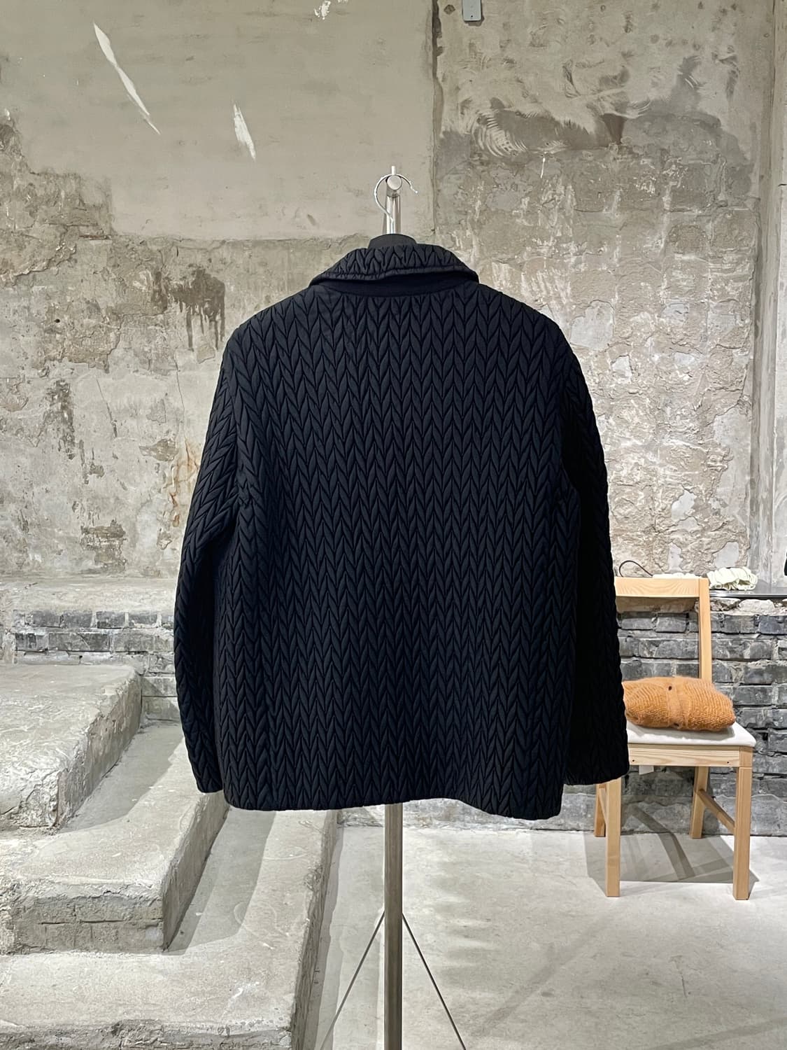 막스마라 블랙 패디 나일론 집업 자켓 상품이미지6