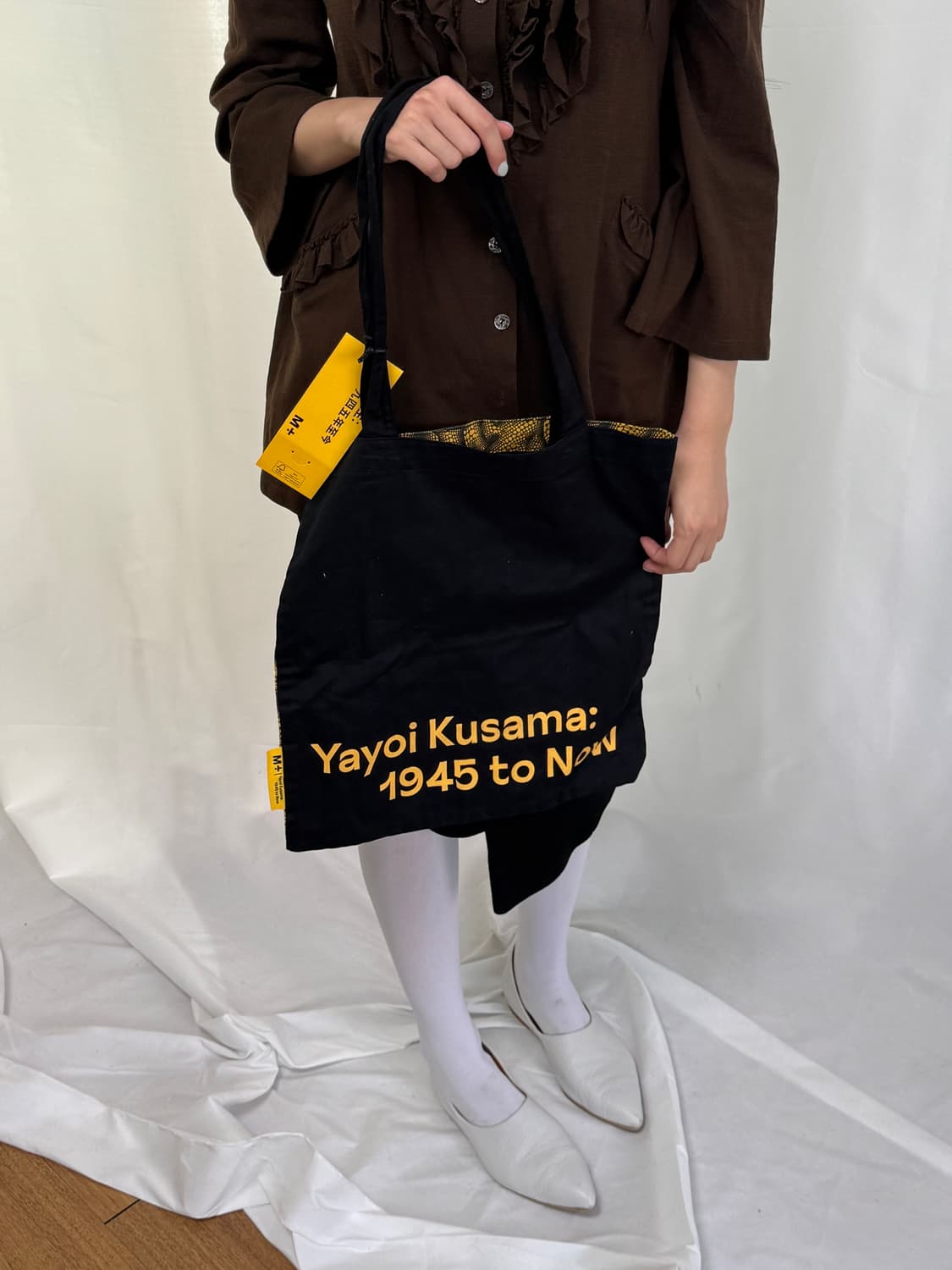 쿠사마 야요이 홍콩 모던 아트 뮤지엄 한정 에코백 상품이미지3
