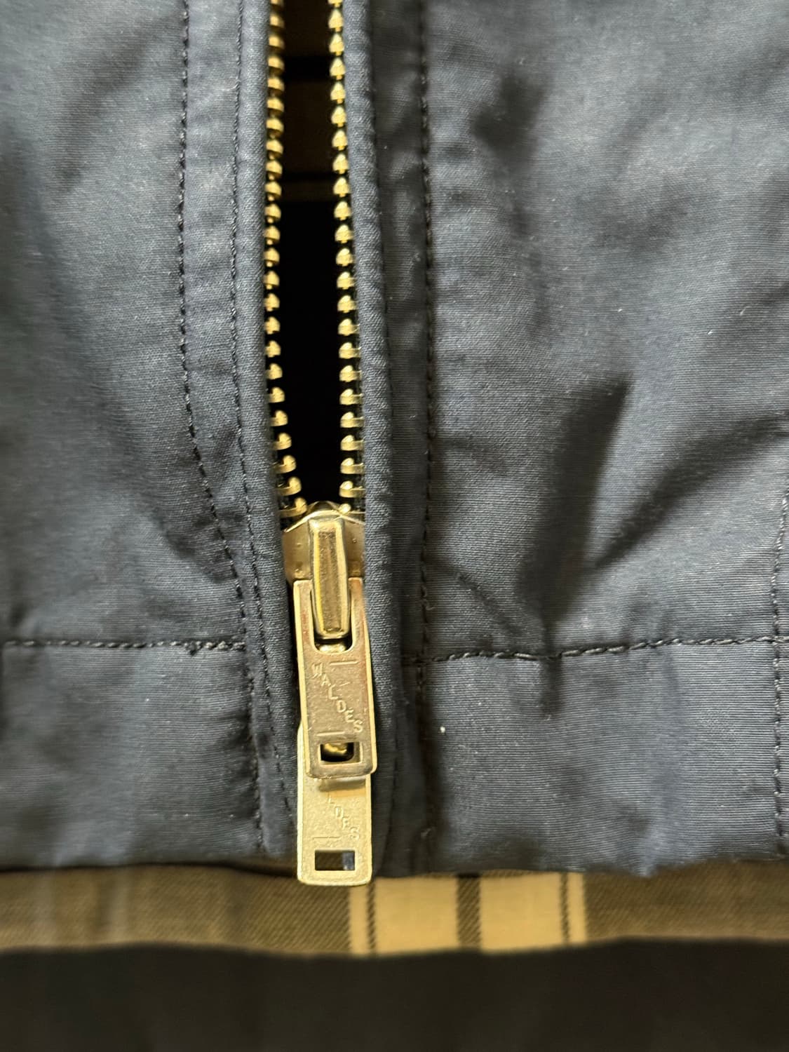 포터리 윌슨 코튼 해링턴 자켓 다크 네이비 M 상품이미지3