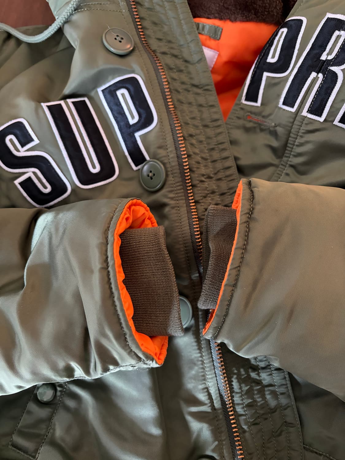 슈프림 16Fw 아치로고 N3B파카 상품이미지9