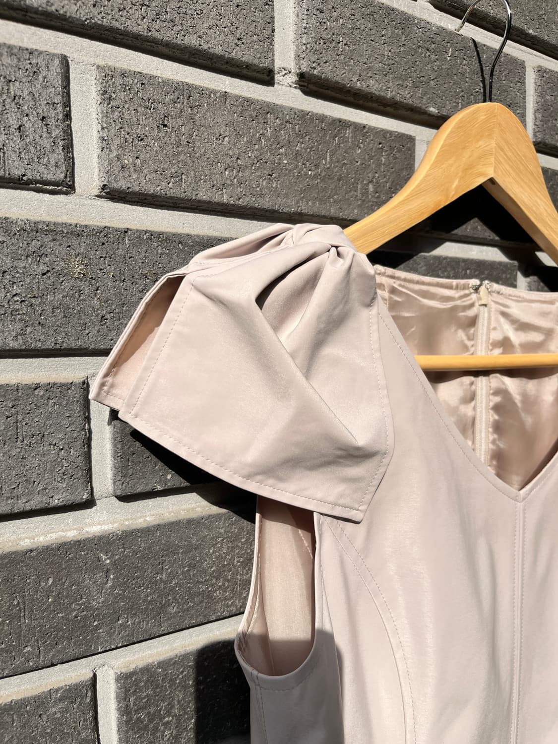 Rene 르네 리본 퍼프 원피스  상품이미지3