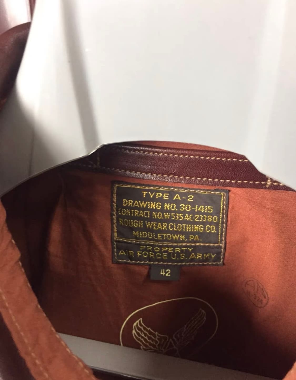 버즈릭슨 a2 42  가죽 자켓 상품이미지3