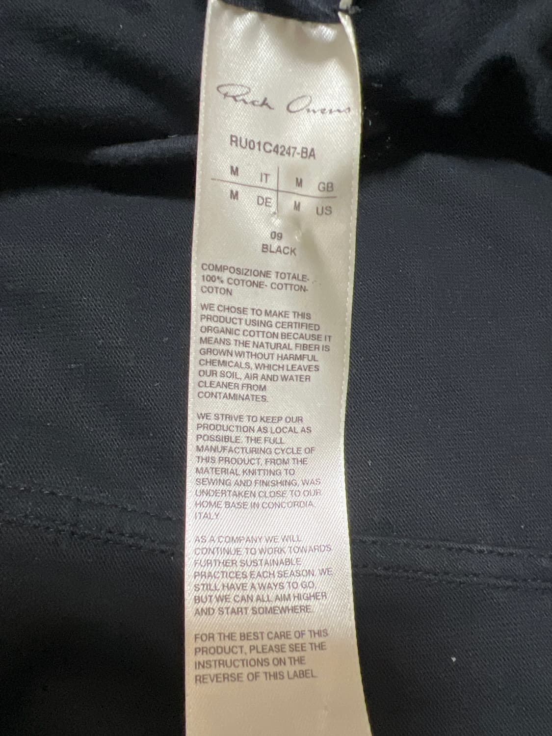 rick owens 후드티 상품이미지6