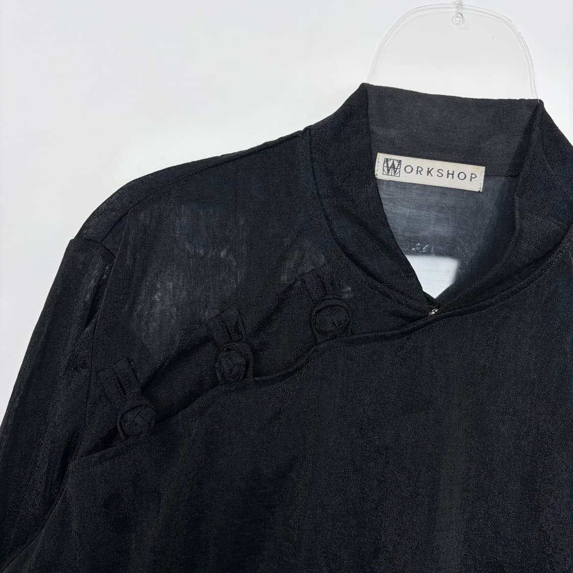 요지야마모토 워크샵 패턴 셔츠 상품이미지3