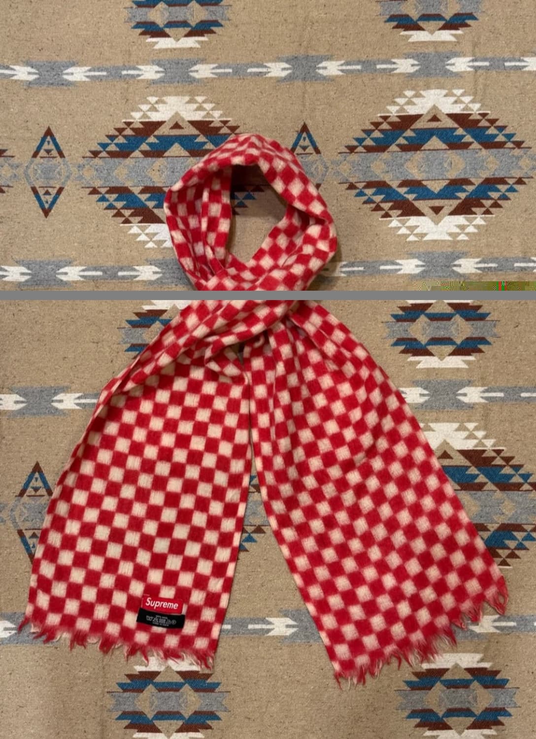 슈프림 체크 머플러(Supreme) 상품이미지1