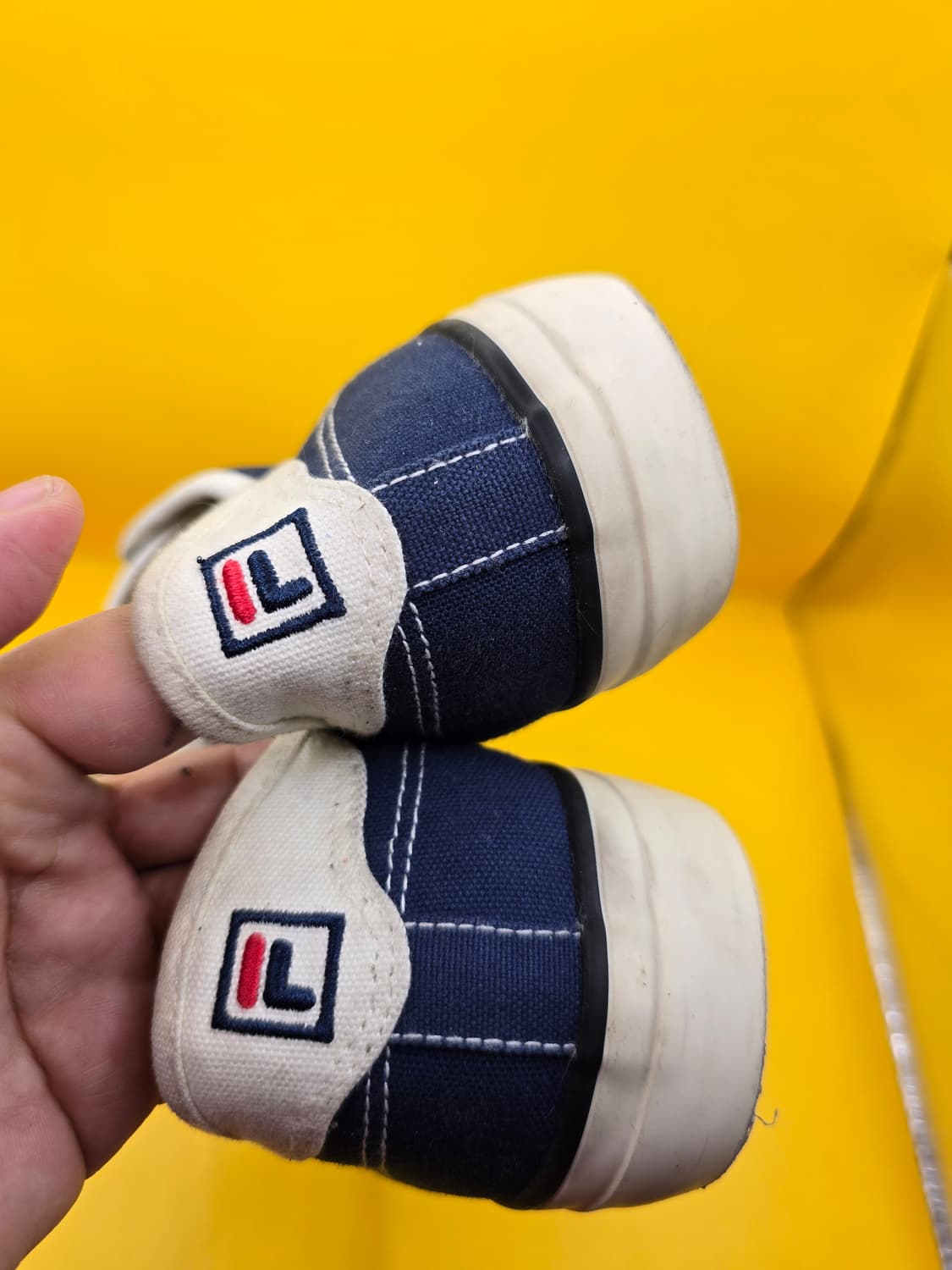 휠라(FILA) 캔버스 스니커즈 230 상품이미지7