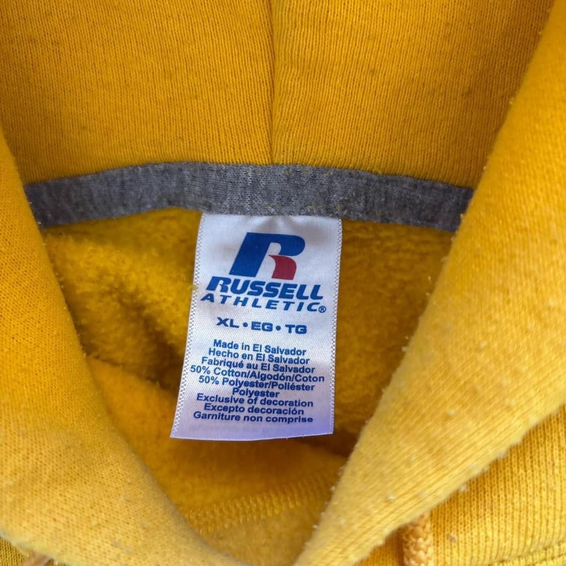러셀 애슬레틱 빈티지 후드 티셔츠 상품이미지3