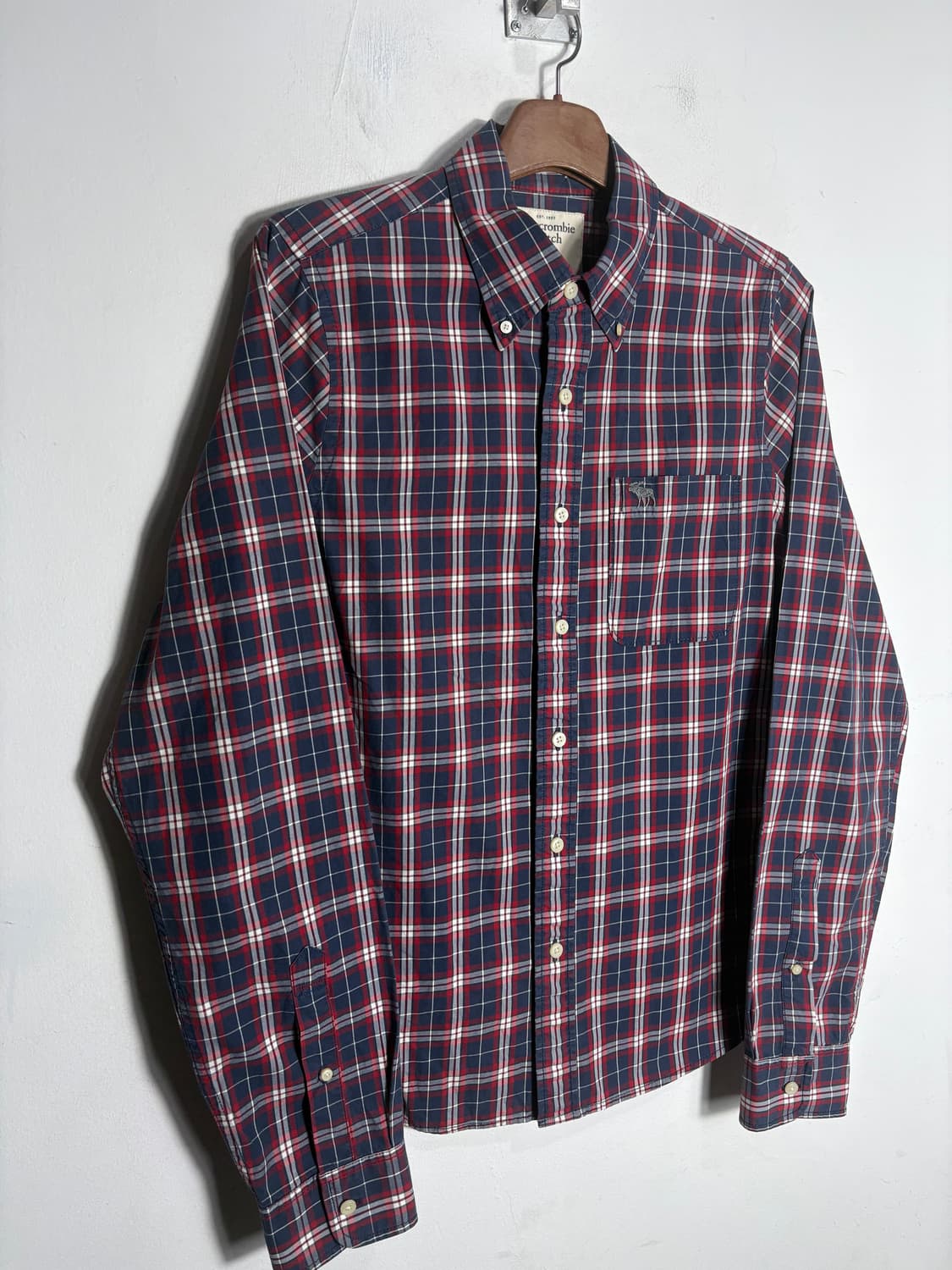 아베크롬비 체크 셔츠 상품이미지1