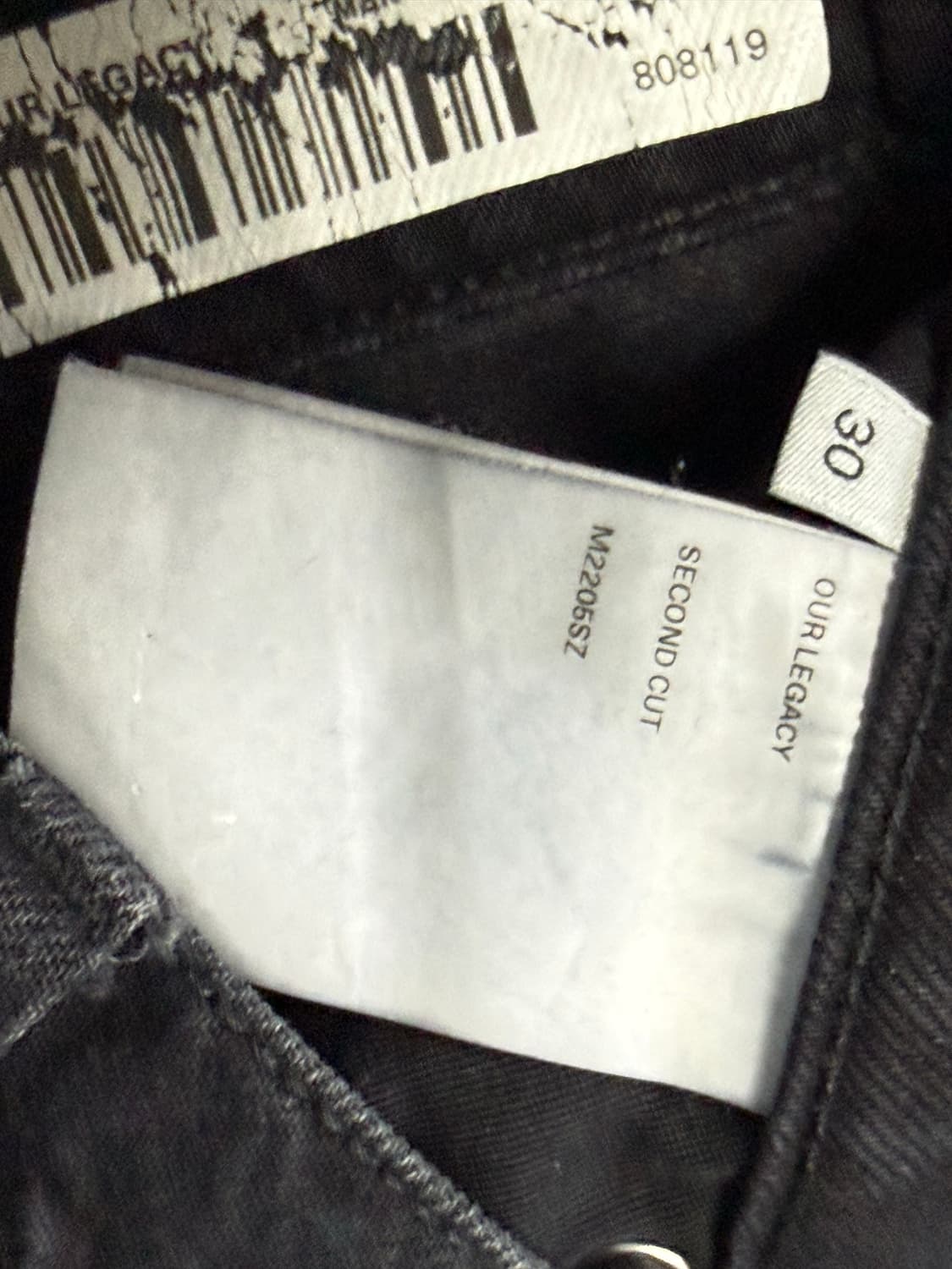 30 아워레가시 지그재그 팬츠 상품이미지4