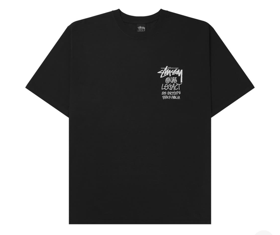 스투시x아워레가시 Stussy x Our Legacy  서프맨 티셔츠 상품이미지2