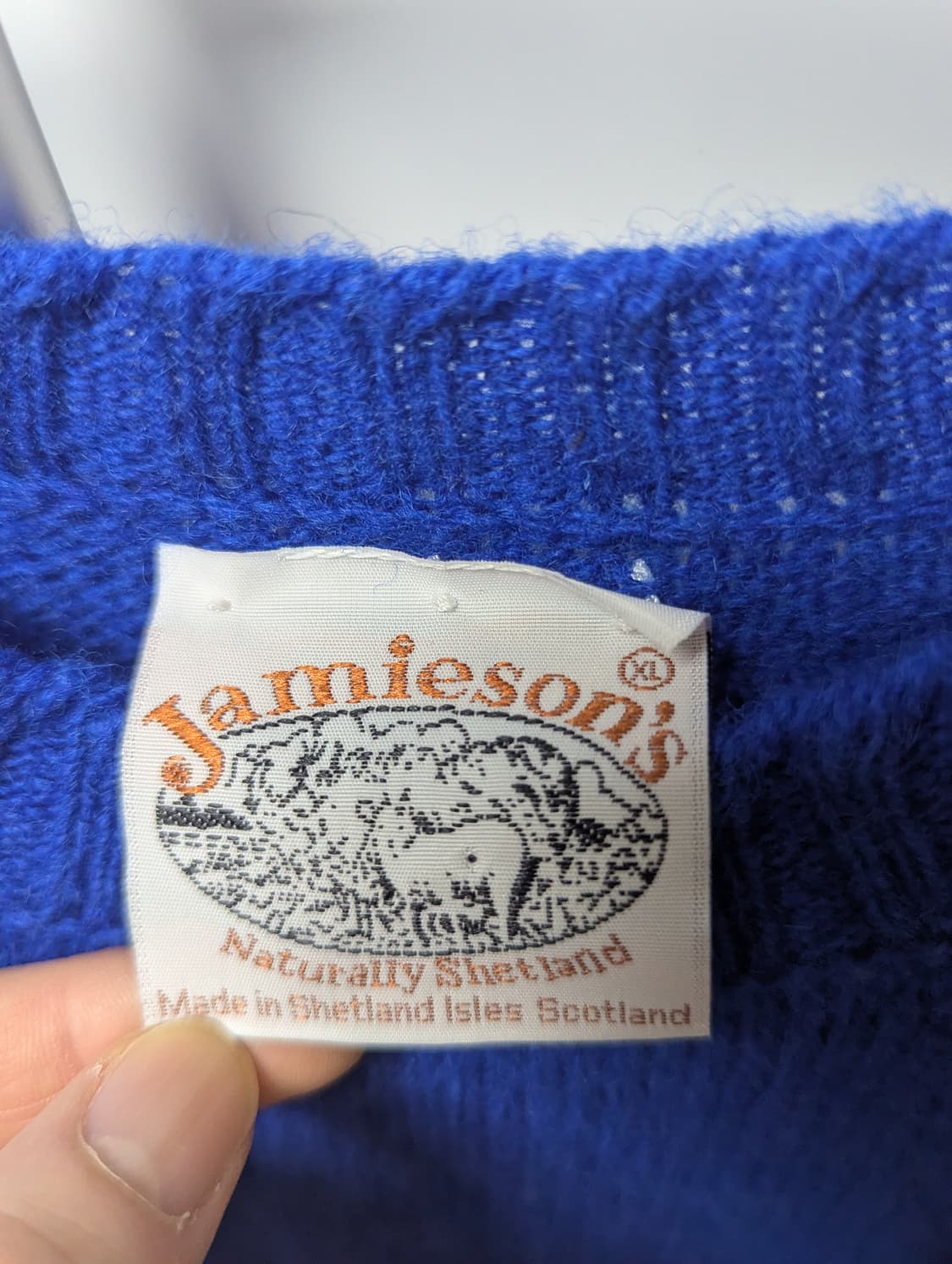 제이미슨스 셔틀랜드 니트 블루 상품이미지2