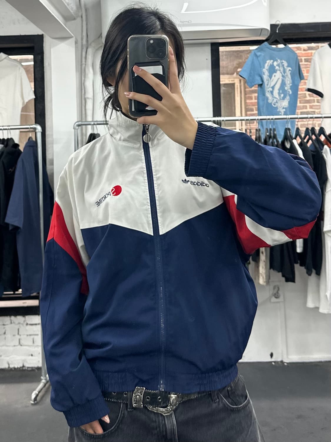 아디다스 90s 스포츠타임 올드스쿨 바람막이 상품이미지2