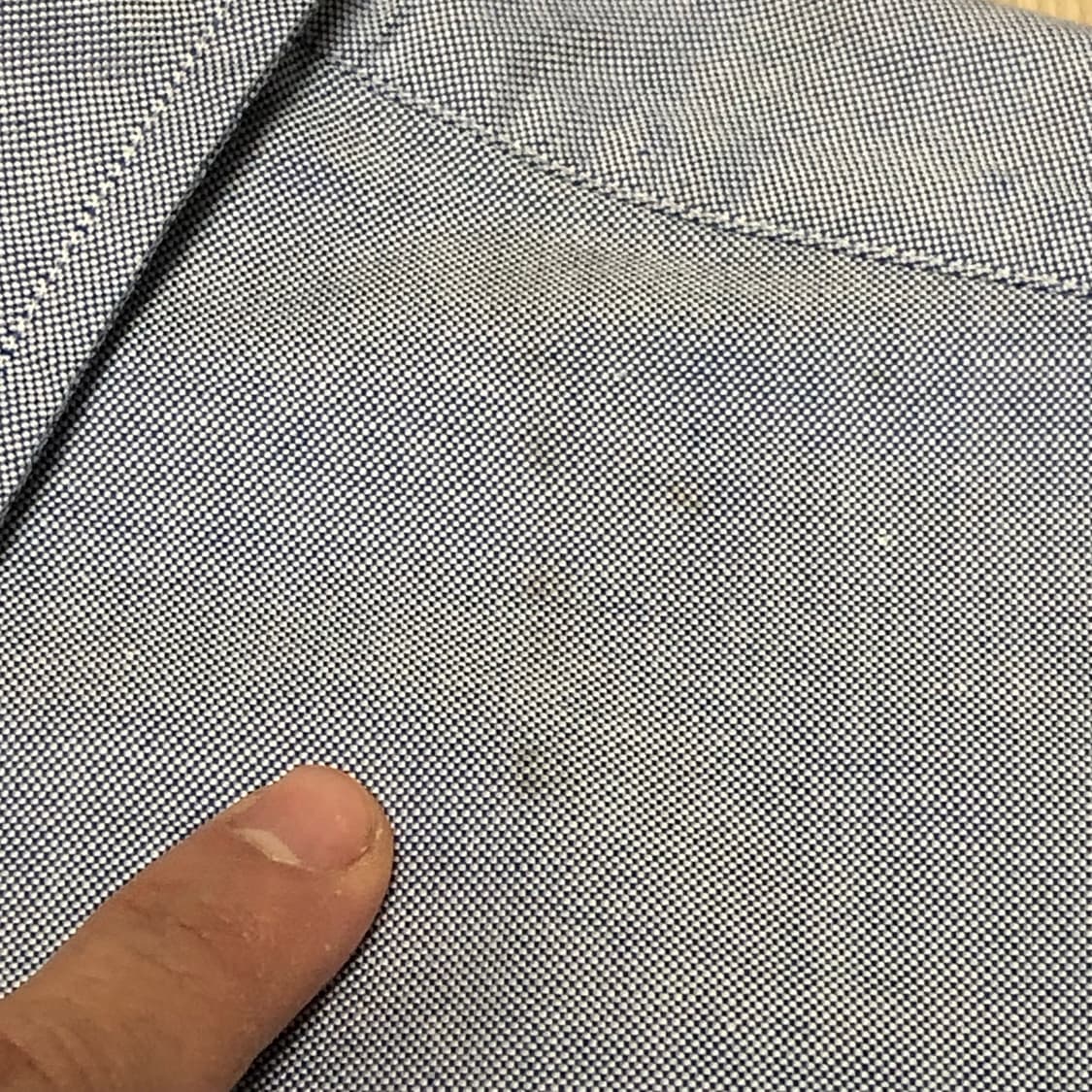 (XL-XXL) 90's 브룩스 브라더스 미국제 옥스포드 셔츠 블루 상품이미지6