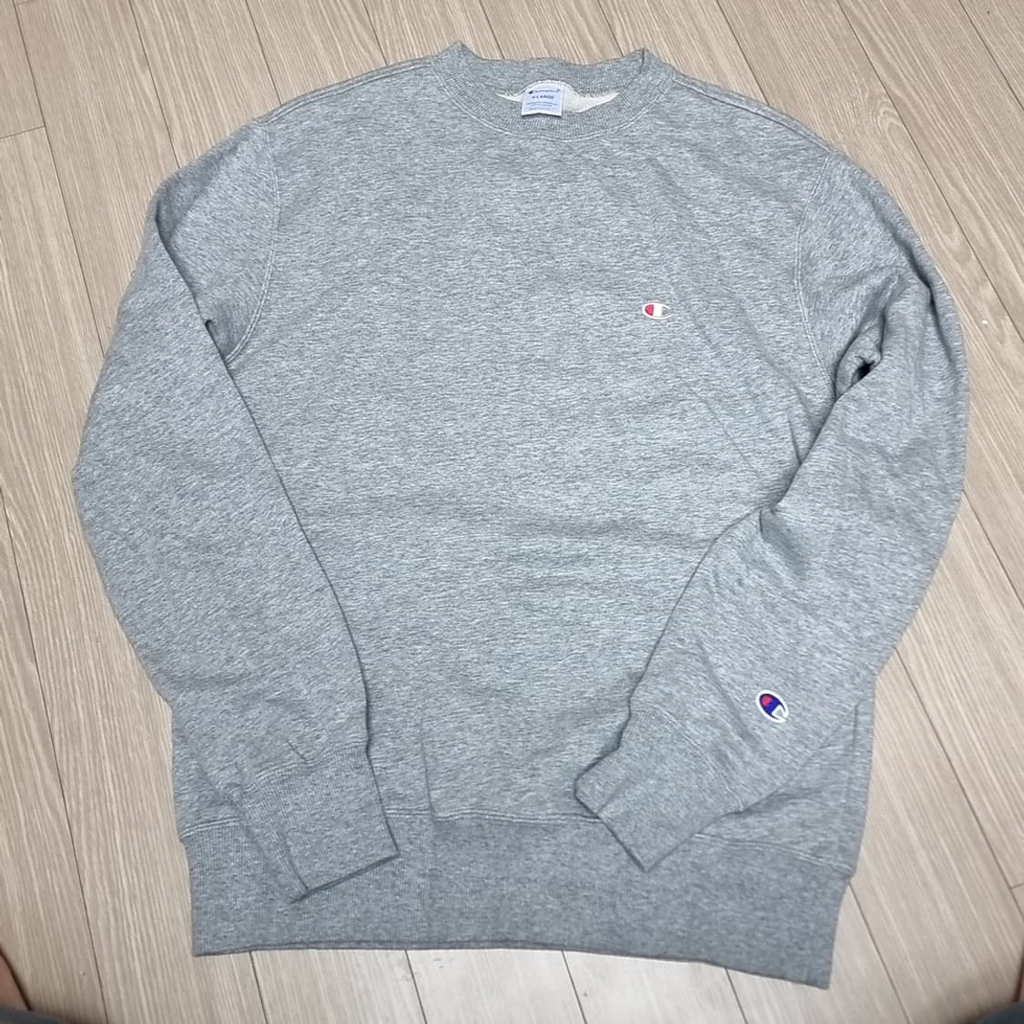 미제 챔피온 맨투맨 회색(100-105) 상품이미지1