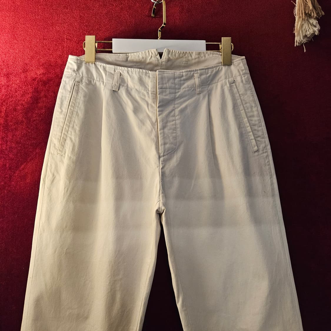 부기홀리데이 헐리우드 트라우저스 롤업 치노팬츠 M size 상품이미지6