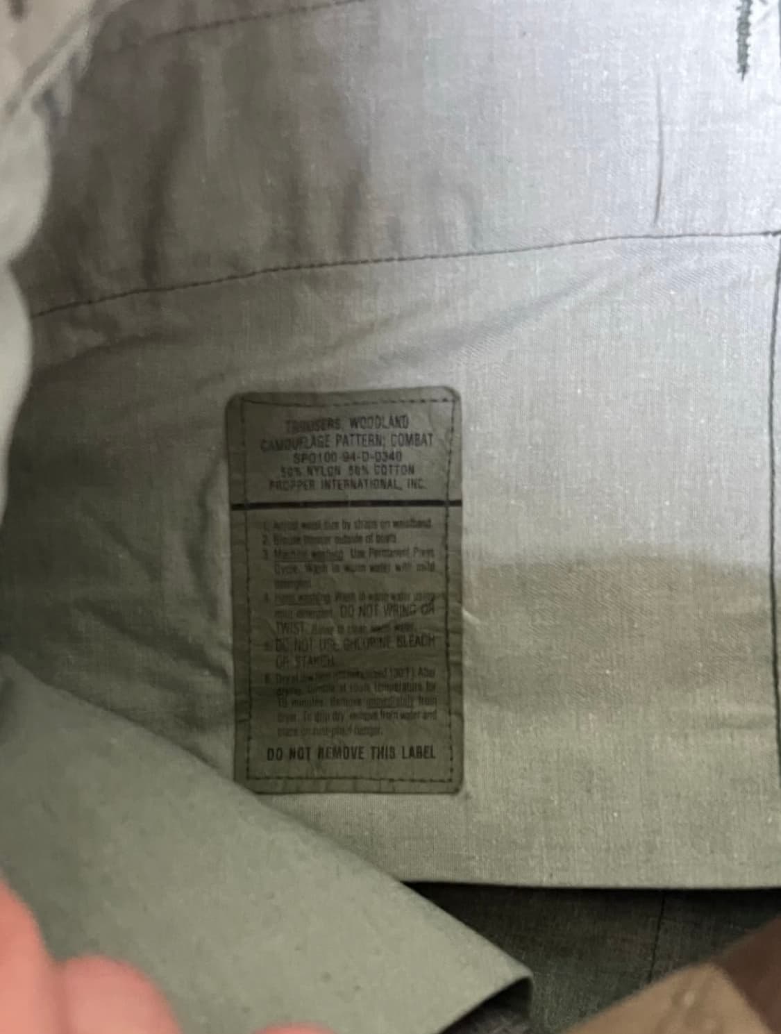 Woodland 오리지널 미군 카모 팬츠 상품이미지3