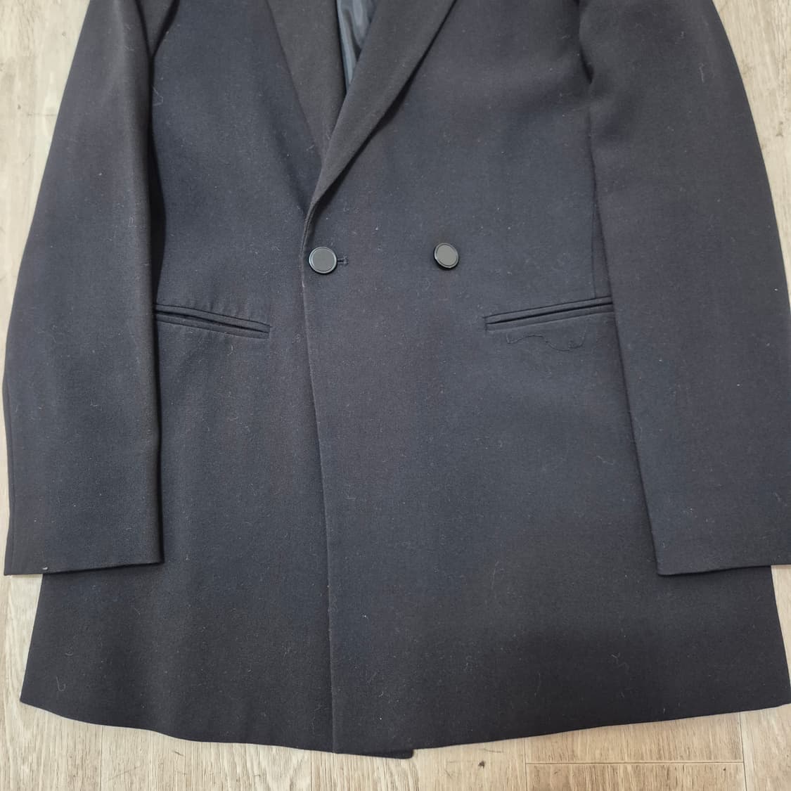 미쏘 여성 모직 더플 숏 코트 상품이미지3