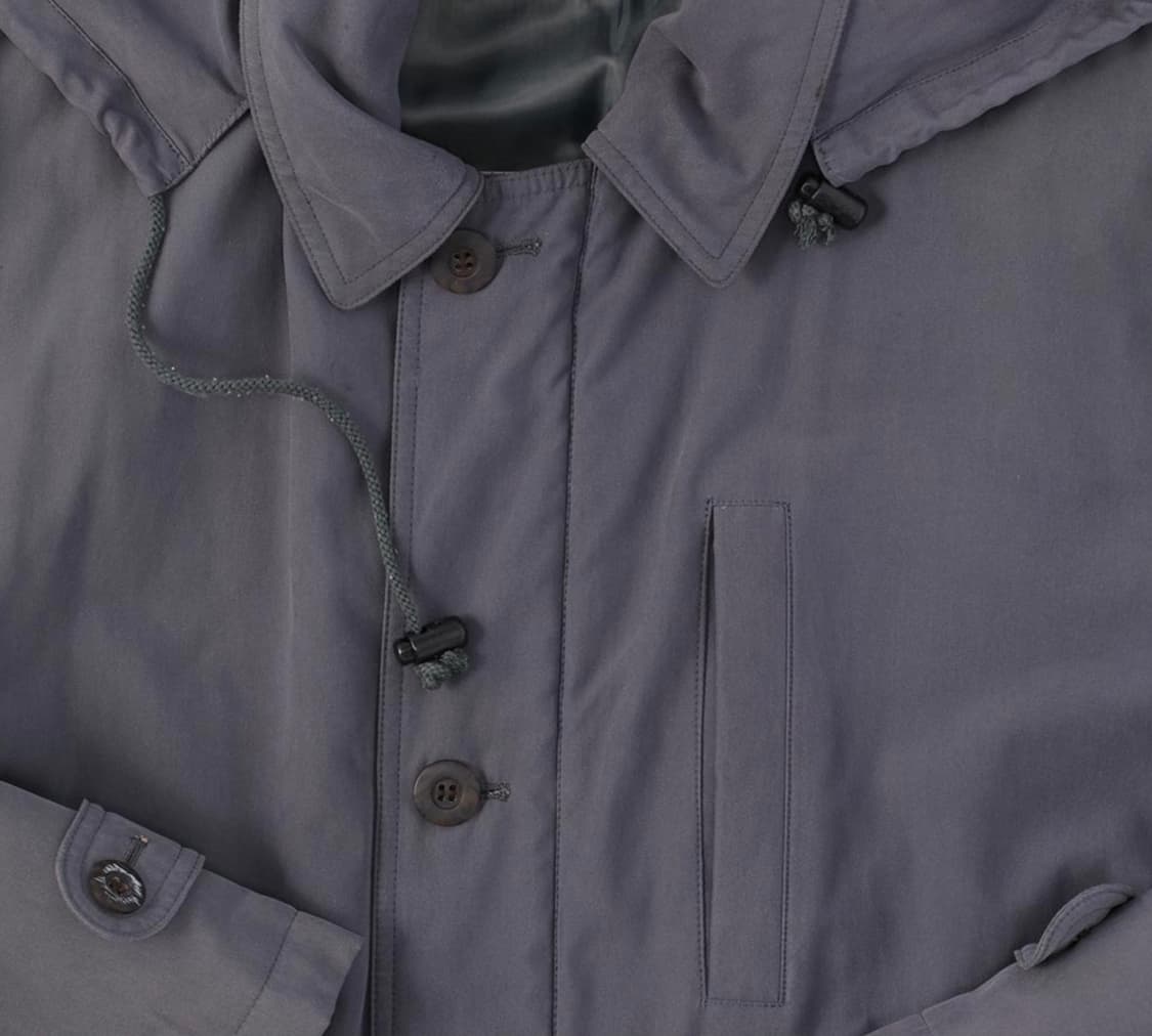 L) jpn 폴리 베이직 후드 코트  상품이미지2