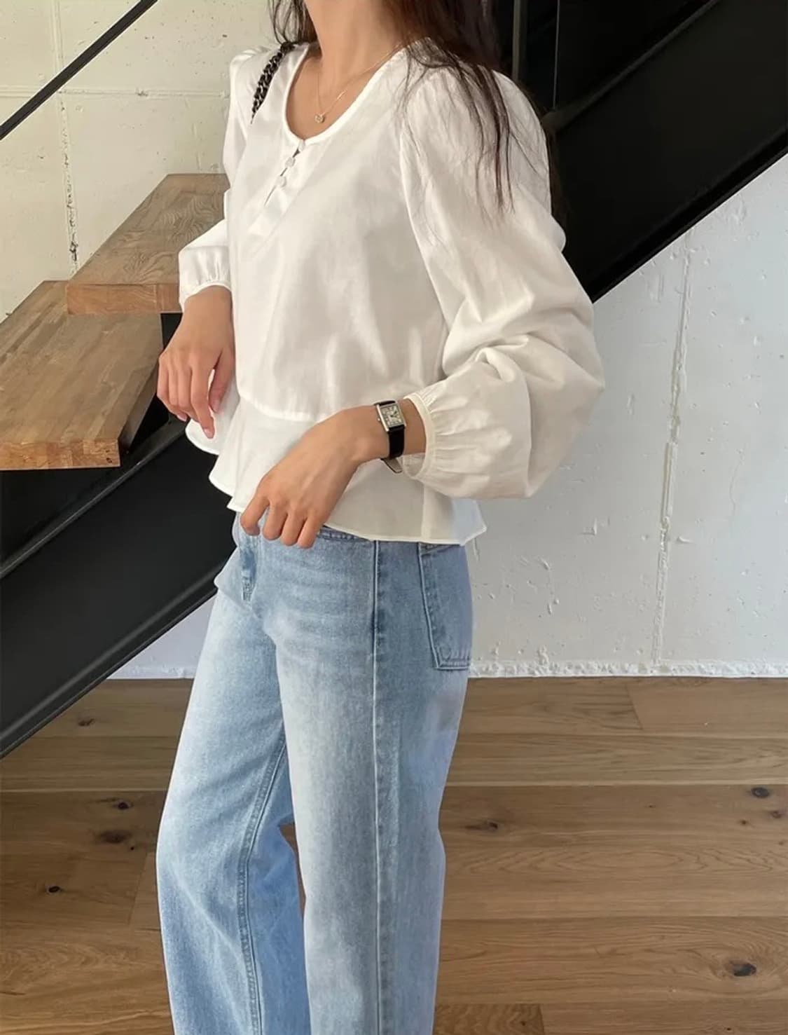 라이크유 연청와이드팬츠m 상품이미지3