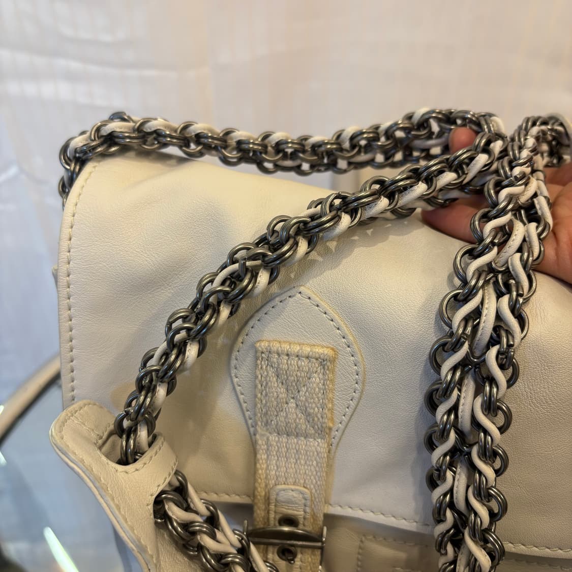 정품 발렌시아가 체인 메신저백     상품이미지7