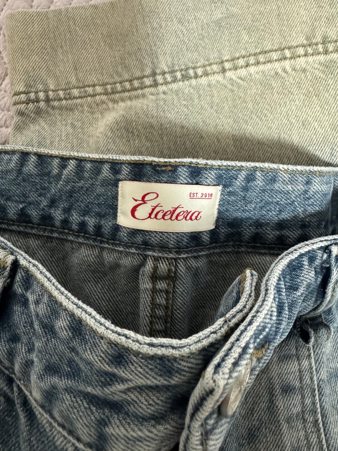 ETCE 바이커 데님 M 상품이미지3