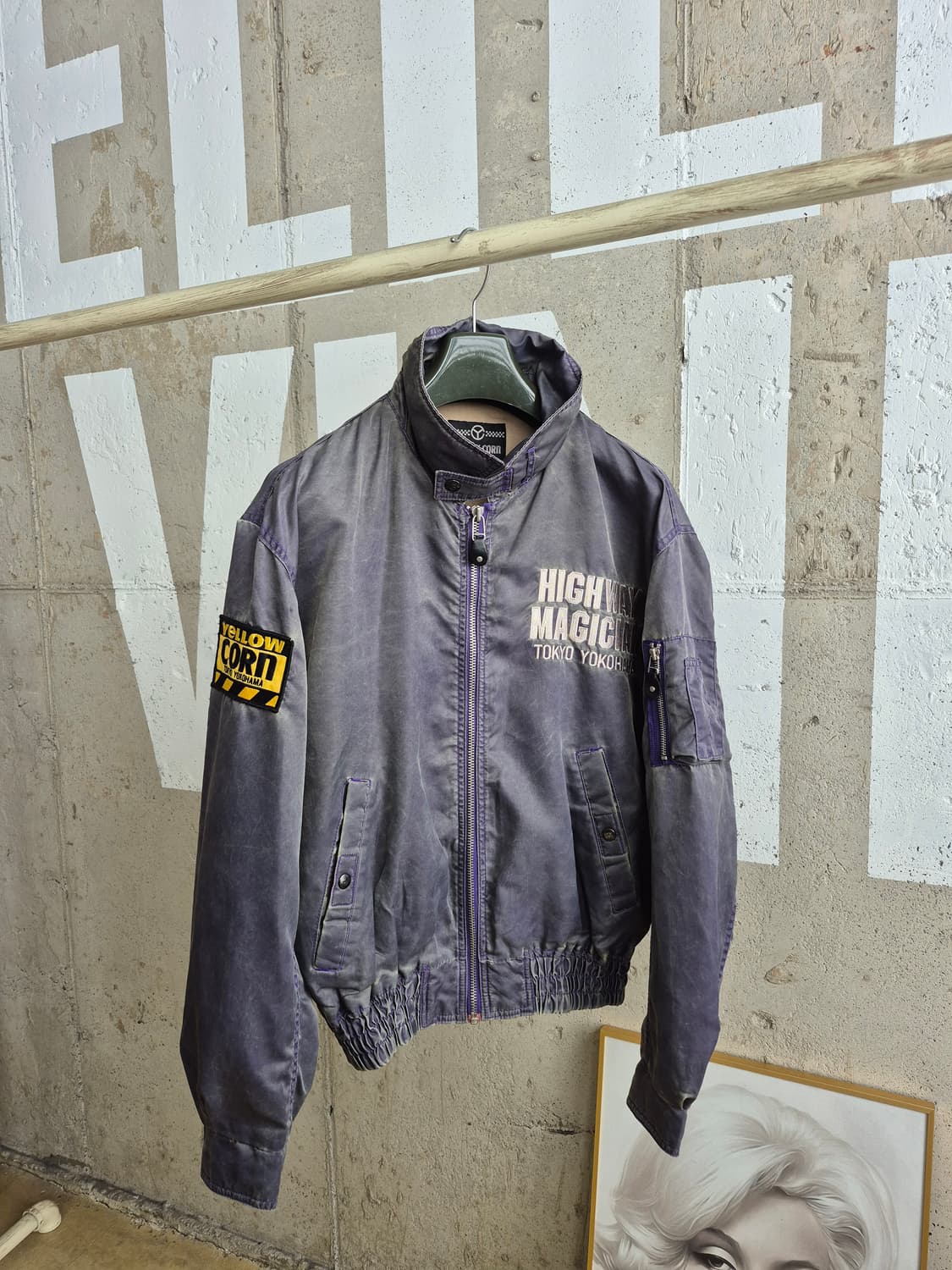 yellow corn (옐로우우콘) 워싱 자켓 상품이미지3