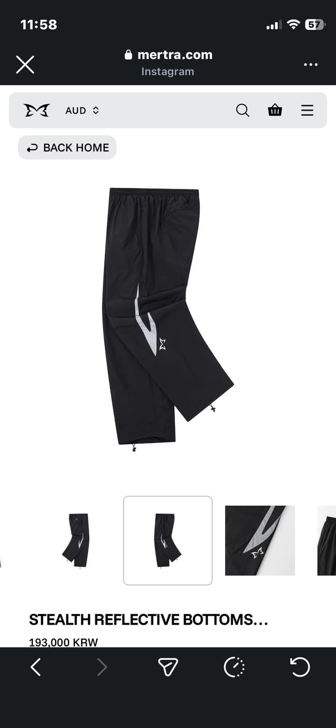 STEALTH REFLECTIVE BOTTOMS 상품이미지4