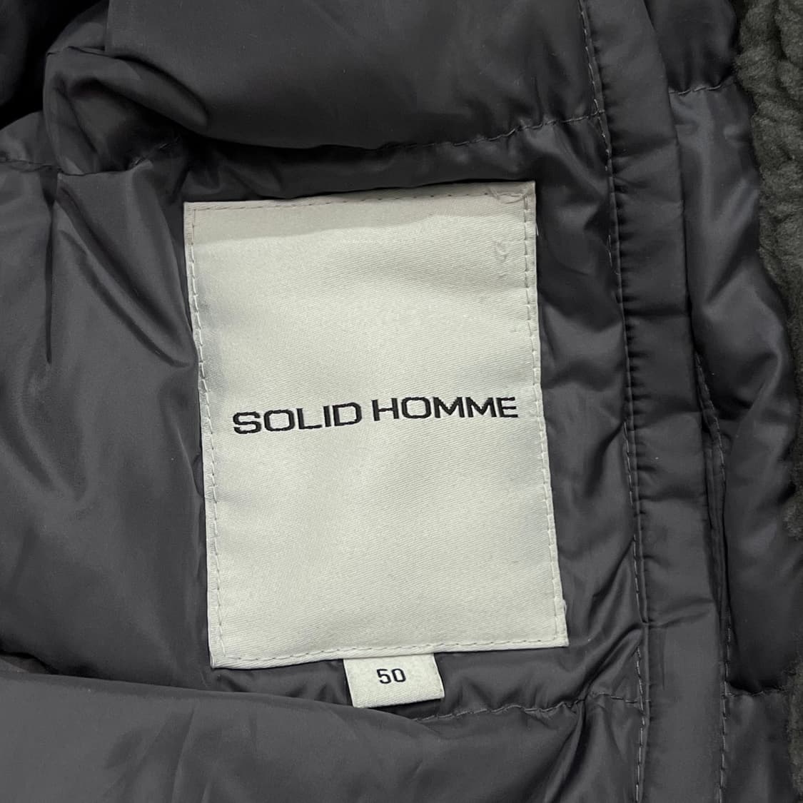 [100] 솔리드옴므 롱 점퍼 상품이미지3