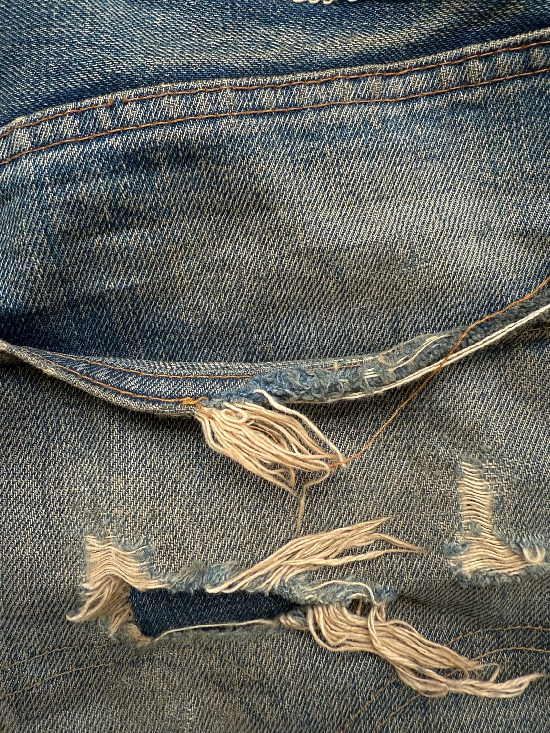 70s 리바이스 505 66전기 데님팬츠 상품이미지10