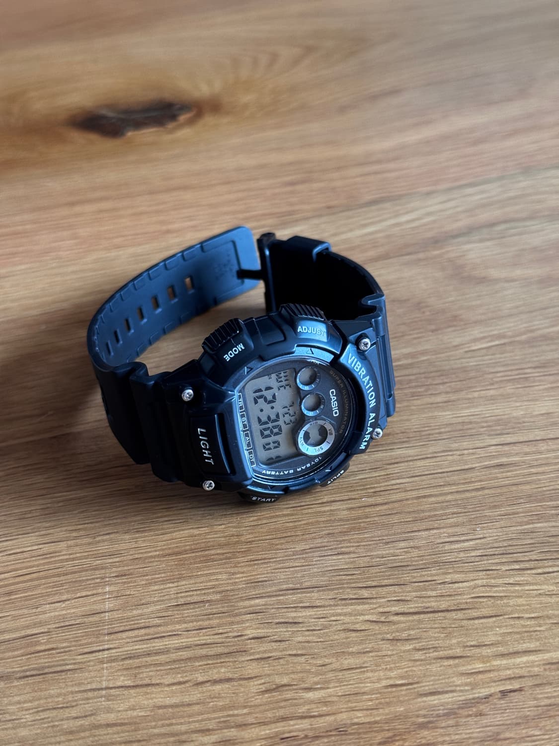 카시오(CASIO) 진동 알람 시계 (W-735H) 군용시계 군인시계 스 상품이미지2