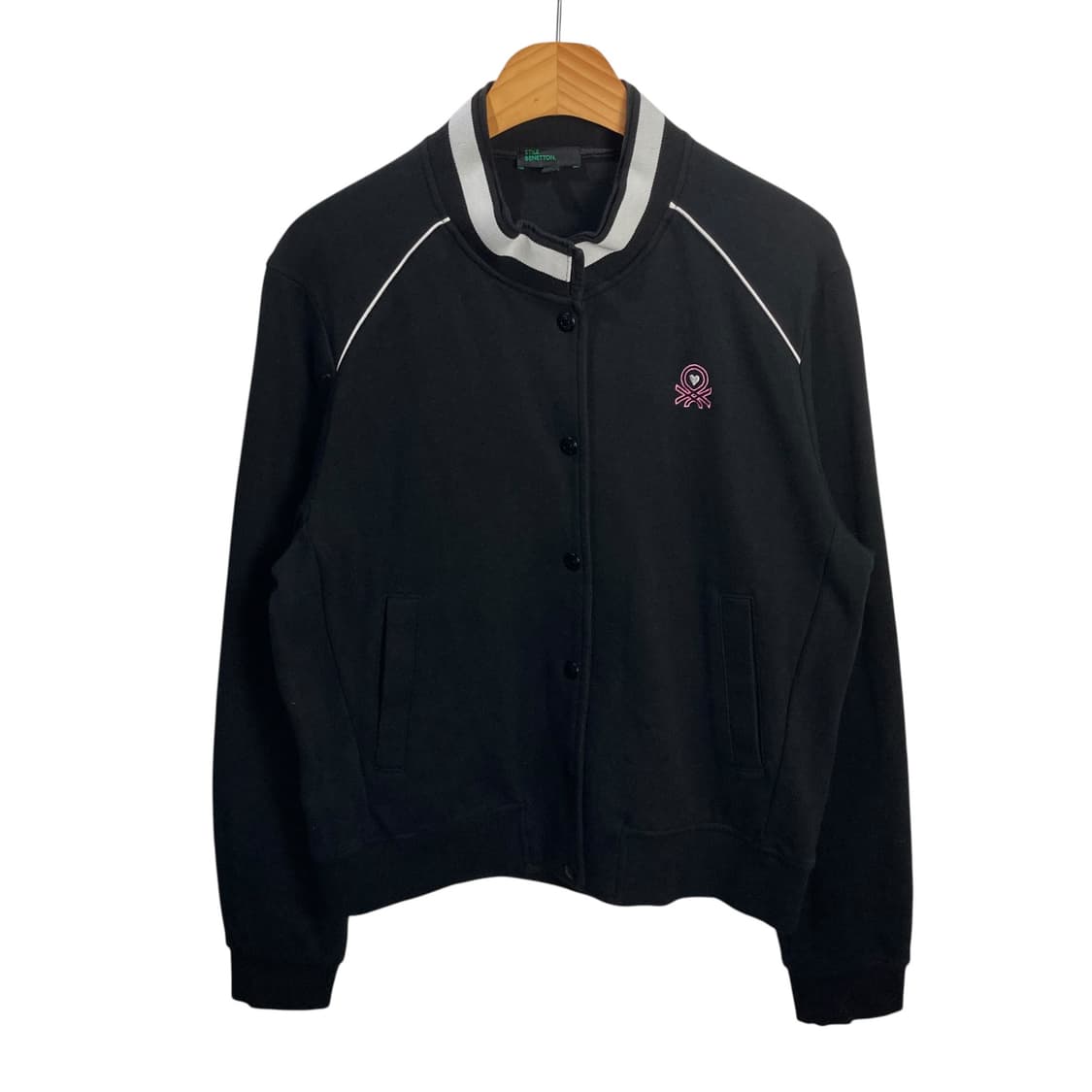 베네통 블랙 버튼 자켓 상품이미지2