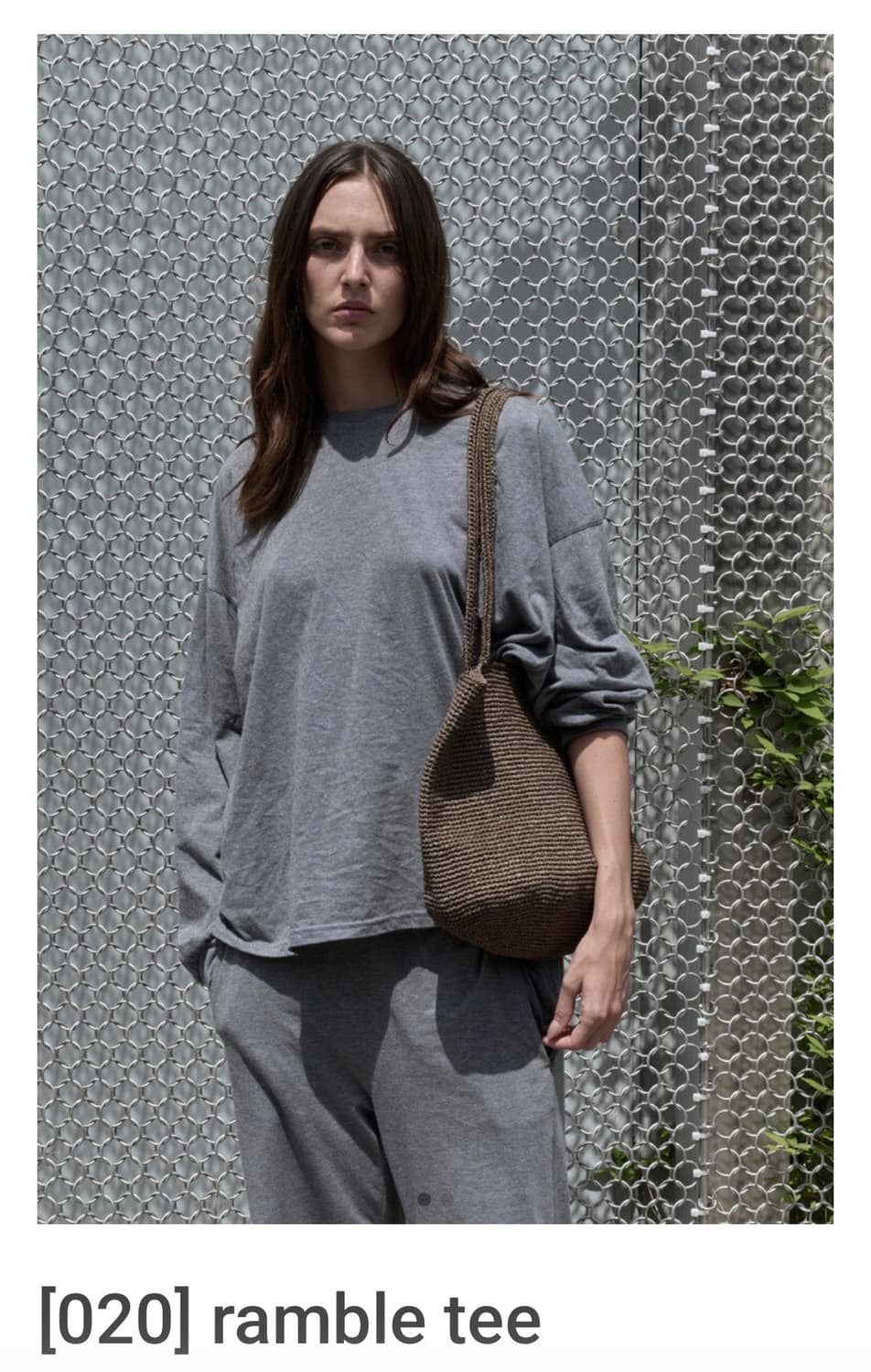 머듈 ramble tee 블랙 상품이미지1