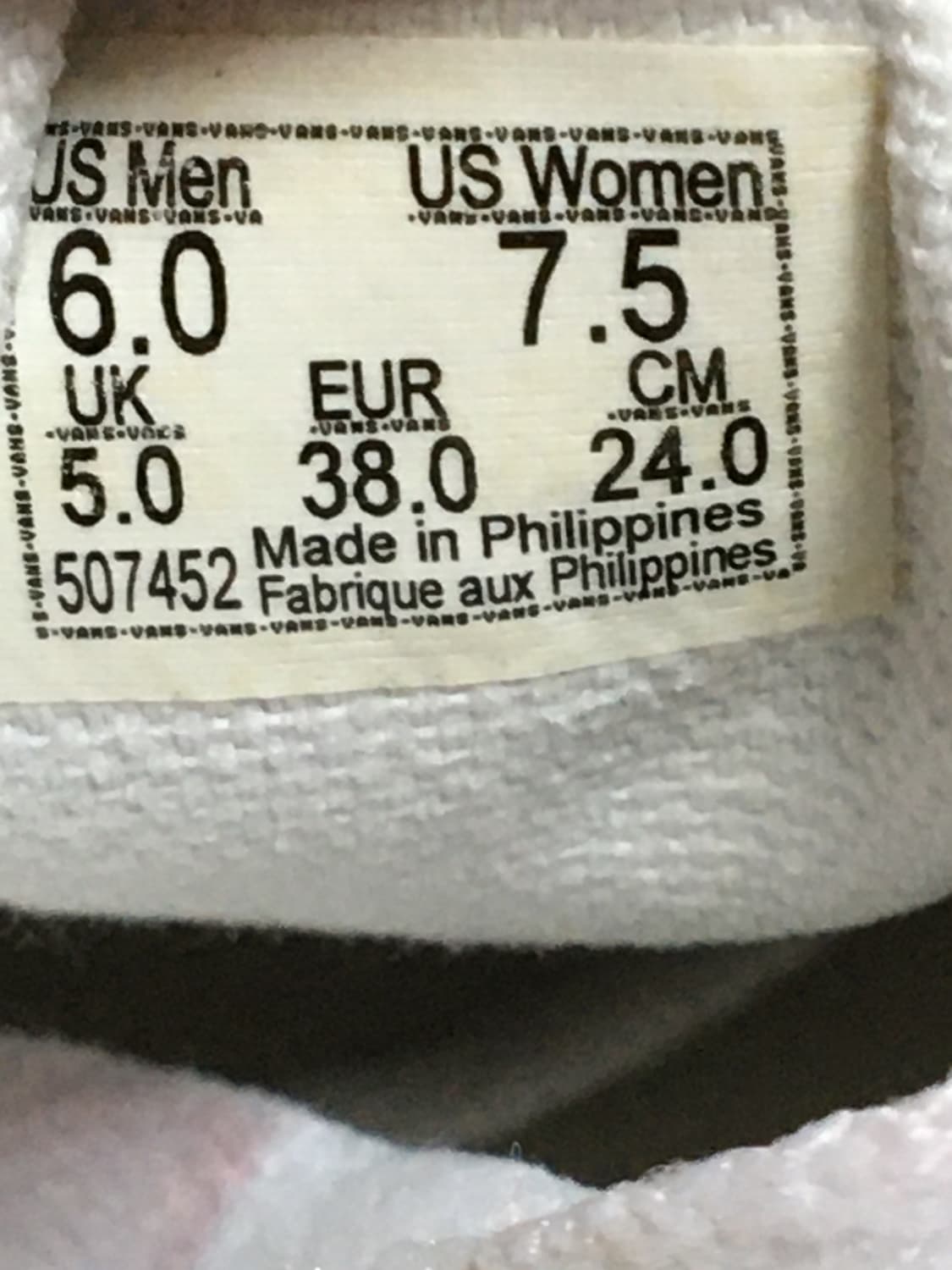 [240mm] 반스 어센틱 뮬 레드 Vans 상품이미지8